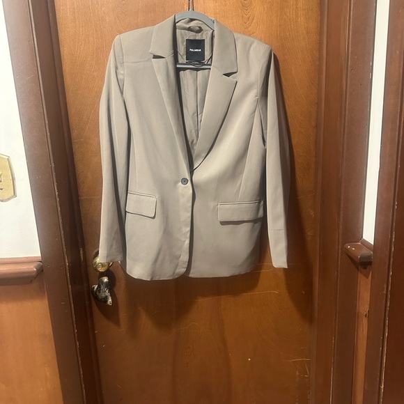 Pull&Bear Beige Blazer - Picture 9 of 12